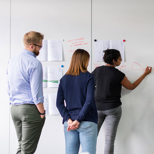 Session de formation à la sécurité routière animée par GLF auprès de salariés en entreprise